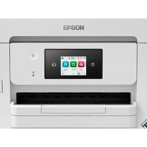 Multifunctional Epson Printer WF-M4619DWF 4-in-1, monocrom, A4, 36ppm, ADF, Alb