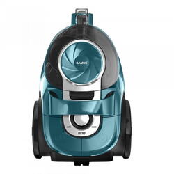 Aspirator fara sac Samus TORNADO ECO POWER, 3 L, 800 W, Putere de absortie 160 W, Filtru HEPA, Negru/Albastru