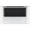 Notebook Laptop Apple MacBook Pro 14" cu procesor Apple M4 Pro, 14 nuclee CPU si 20 nuclee GPU, 24GB RAM, 1TB SSD, Silver, Tastatura Internationala, Manual RO