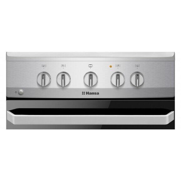 Aragaz Hansa FCGX5202092, 4 arzatoare, Gaz, 67 L, 50 cm, Clasa A, Inox