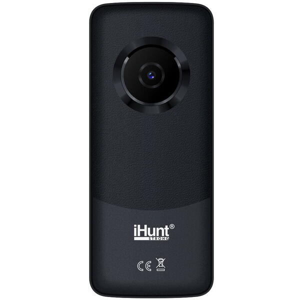 Telefon mobil iHunt i4 PRO, Dual SIM, 2G, Bluetooth, Camera Foto, Radio FM fara cablu, Lanterna, Difuzor puternic 3-in-1, USB-C, Black