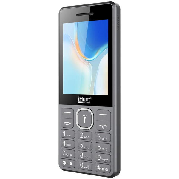 Telefon mobil iHunt i11, 2G, Dual SIM, Bluetooth, 2.8-inch, Camera Foto, Radio FM, Difuzor 2-in-1 Puternic, 1500 mAh, Silver