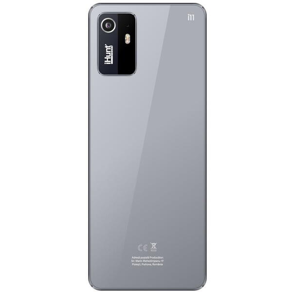 Telefon mobil iHunt i11, 2G, Dual SIM, Bluetooth, 2.8-inch, Camera Foto, Radio FM, Difuzor 2-in-1 Puternic, 1500 mAh, Silver