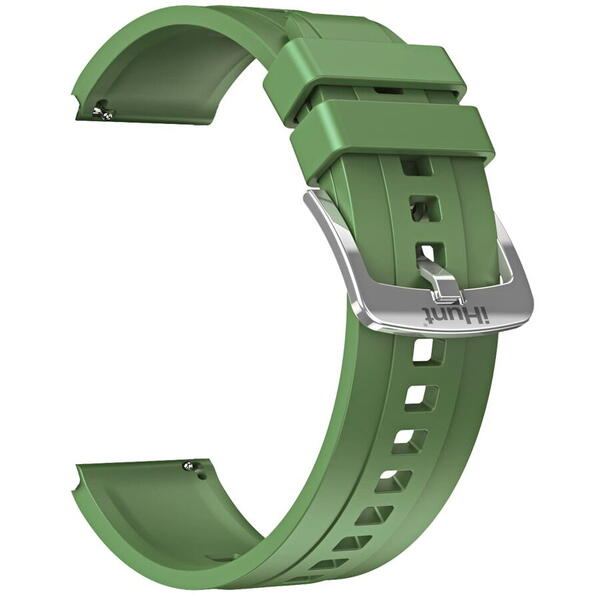 Curea ceas Verde, Silicon, iHunt Watch 13 Titan