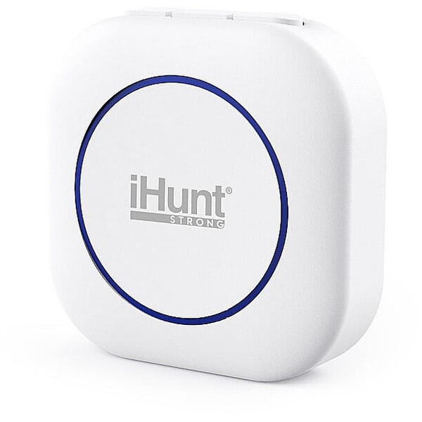 Sonerie inteligenta iHunt Smart Doorbell, WIFI, 1080P H.264, vizualizare pe Smartphone prin iHunt Home APP, Alb