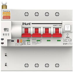 Siguranta automata inteligenta cu contorizare iHunt Home WIFI Smart Metering Leakage Circuit Breaker 4P 100A