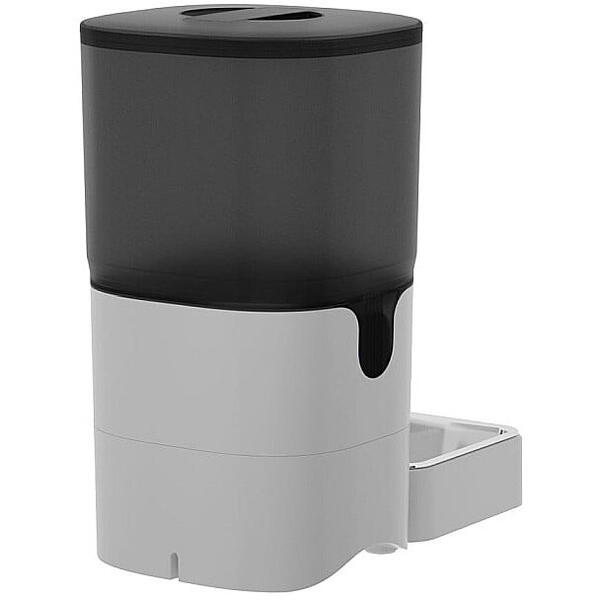 Hranitor automat pentru animale de companie iHunt Smart Pet Feeder 6L Cam, Programabil, Two-Way Talk, Multifunctional, Aplicatie iHuntHome, Contol Portii, Alimentare Dubla 6L, Alb