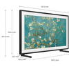 Televizor SAMSUNG Tablou QLED The Frame 32LS03C, 80 cm, Smart, Full HD, Clasa F