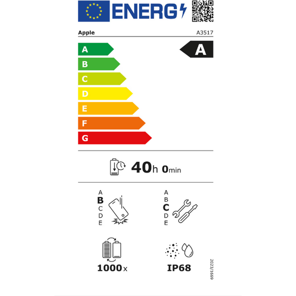 Telefon mobil Apple iPhone Air, 1TB, 5G, Cloud White