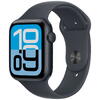Apple Watch SE (2025), GPS + Cellular, Carcasa Midnight Aluminium 40mm, Midnight Sport Band - M/L