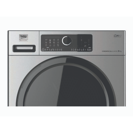 Beko Professional Uscator profesional cu pompa de caldura, BEKO AWZ 8HPS/PRO BP, 8kg, Argintiu