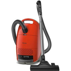Miele VC Aspirator Miele cu sac, Guard M1, PowerLine, buton MOD, tub de aspirare HES, sac 4.5l, Rosu teluric