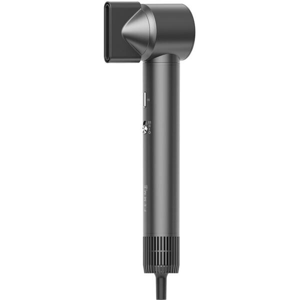 Uscator de par profesional iHunt Femme 7 în 1 HD4 Pro, 1300W, 3 viteze, 4 temperaturi, gri metalizat, 30.5x6.5x5.8cm, set 7 accesorii incluse