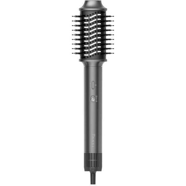 Uscator de par profesional iHunt Femme 7 în 1 HD4 Pro, 1300W, 3 viteze, 4 temperaturi, gri metalizat, 30.5x6.5x5.8cm, set 7 accesorii incluse