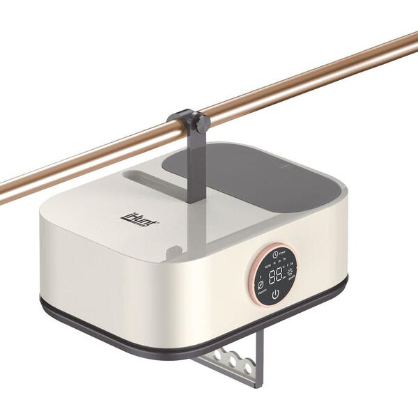 Uscator de rufe pliabil iHunt Bro Speed Dry, Portabil, Circulatie de aer cald la 360°, 12Kg Capacitate de uscare, 3 Moduri de uscare, 7 trepte de programare, Functie Sterilizare cu plasma, Eliminare Mirosuri Neplacute, Eliminare Acarieni