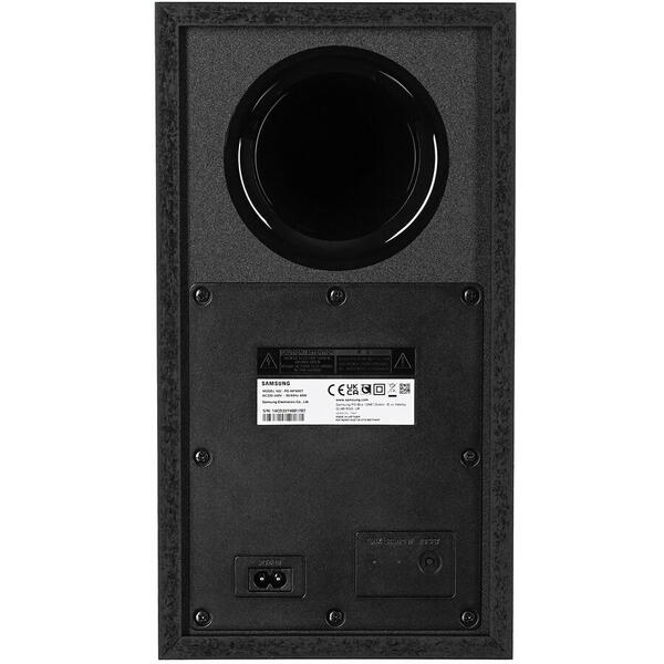 Soundbar Samsung HW-Q600F, 3.1.2, 380W, Bluetooth, Wi-Fi, Subwoofer wireless, Dolby Atmos, HDMI eARC, Negru Titan