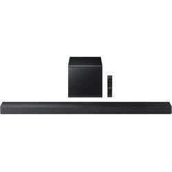 Soundbar Samsung HW-QS700F, 3.1.2, 345W, Bluetooth, Wi-Fi, Subwoofer wireless, Wireless Dolby Atmos, HDMI eARC, Negru Titan