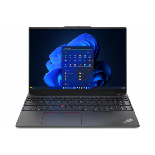 Laptop Lenovo ThinkPad E16 Gen 2 cu procesor Intel Core Ultra 5 125U pana la 4.3 GHz, 16&quot;, WUXGA, IPS, 32GB DDR5, 1TB SSD, Intel Graphics, Windows 11 Pro, Black, 3Y Onsite - RESIGILAT