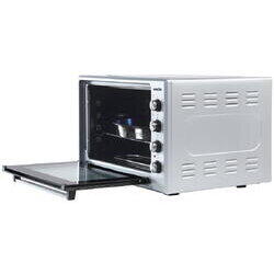 NobeLTek Kitchen Cuptor electric NobeLTek NLT FSO70X, 70L, 2200W, grill, timer, termostat, sticla dubla, ventilator, iluminare, Gri inox - RESIGILAT