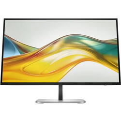 Monitor IPS LED HP 27" 527pq, QHD (2560 x 1440), HDMI, DisplayPort, Pivot, Negru/Argintiu