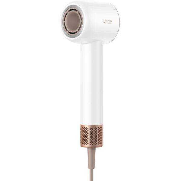 Uscator de par Dreame Glory Mix AHD18-WH, 1600 W, 3 viteze, 3 trepte temperatura, Concentrator de aer, Difuzor volum, Alb