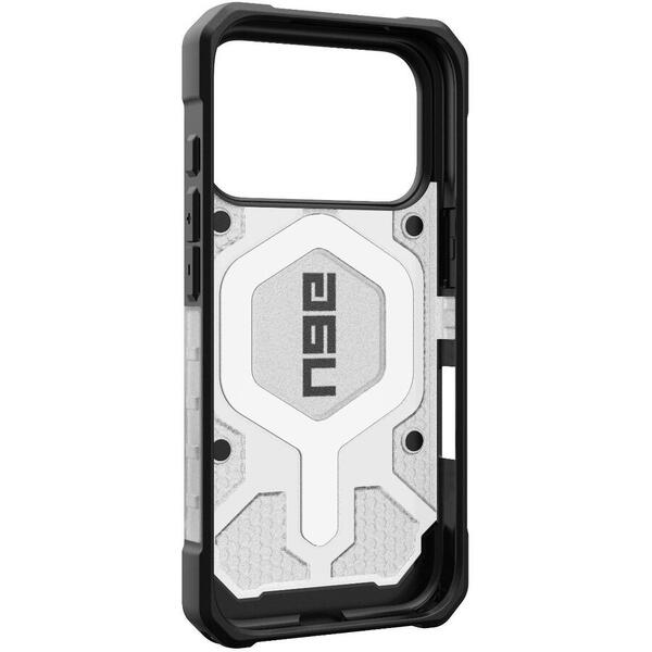 UAG Husa Pathfinder Clear MagSafe iPhone 17 Pro Ice Silver