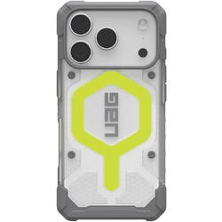 UAG Husa Pathfinder Clear MagSafe iPhone 17 Pro Active Neon Glow