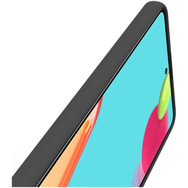 Husa Samsung Galaxy A72 4G / A72 5G Lemontti Silicon Soft Slim Black