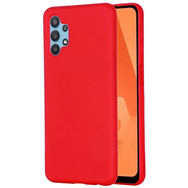 Husa Samsung Galaxy A32 5G Lemontti Silicon Silky Rosu