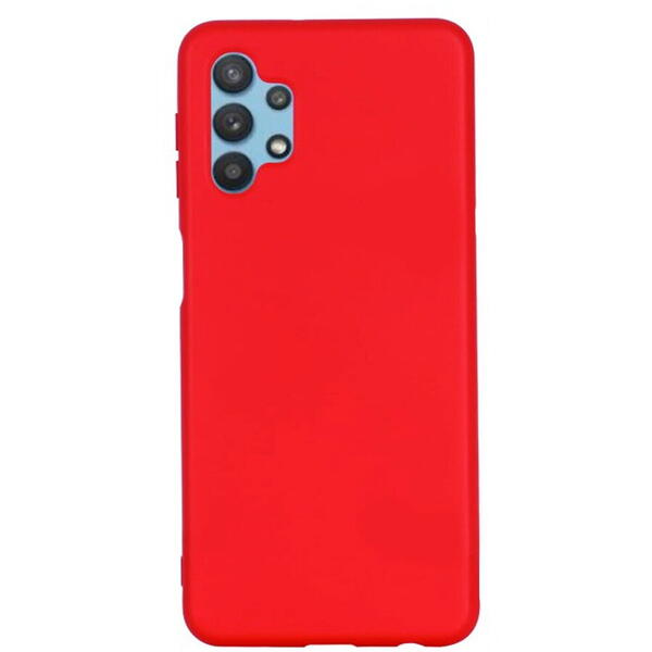 Husa Samsung Galaxy A32 5G Lemontti Silicon Silky Rosu