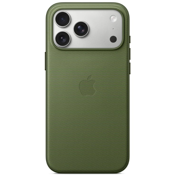 Husa de protectie Apple cu MagSafe pentru iPhone 17 Pro Max, TechWoven, Verde