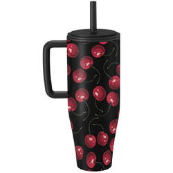 Burga Cana Termos Cherrybomb 1.2 L cu capac anti scurgeri si pai reutilizabil, inox