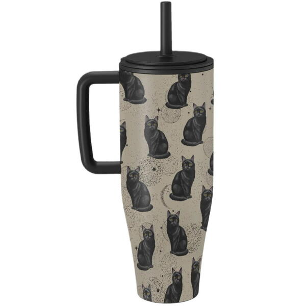 Burga Cana Termos Salem 1.2 L cu capac anti scurgeri si pai reutilizabil, inox