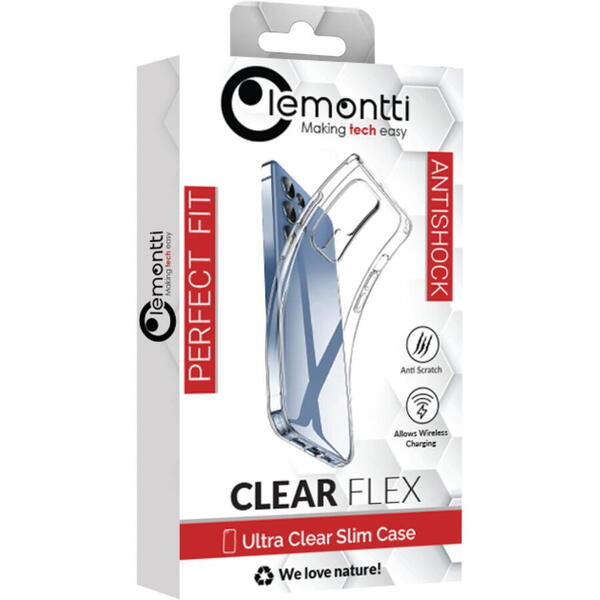 Lemontti Husa Silicon Samsung Galaxy S24 Ultra Transparent