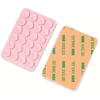 Lemontti Suport Silicon cu ventuze pentru telefon Roz