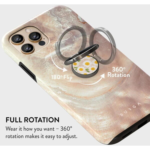 Burga Inel pentru telefon Gunmetal Pure Bliss