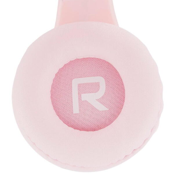 PowerLocus Casti pentru copii, Wireless, P1 Pink