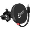Lemontti Suport Auto MagSafe Magnetic cu Incarcare wireless si cablu retractabil Type-C 1m, prindere ventilatie, Negru