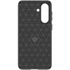 Lemontti Husa Carbon Case Flexible Samsung Galaxy A57 Negru