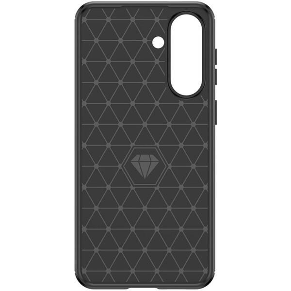 Lemontti Husa Carbon Case Flexible Samsung Galaxy A57 Negru