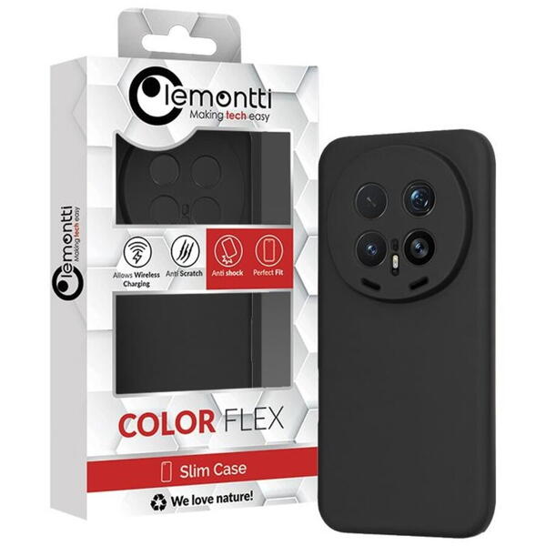 Lemontti Husa Silicon Silky Honor Magic8 Pro Negru