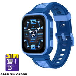 LAGENIO Smartwatch pentru copii cu Functie Telefon, K10 Conexiune 4G, Localizare GPS, IP68, Funcție SOS, Albastru