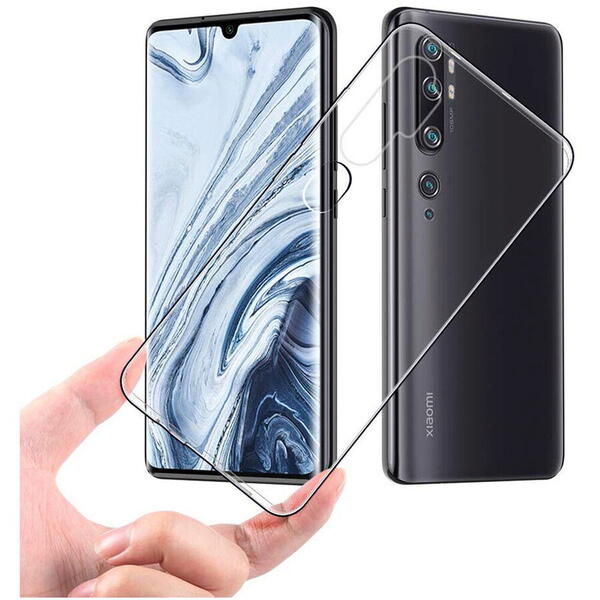 Husa Xiaomi Mi Note 10 Lemontti Silicon Transparent
