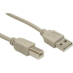 Kabel USB Gembird USB-B - 3 m Beżowy (CCUSB2AMBM10)