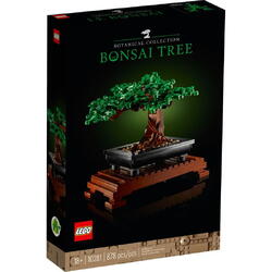 LEGO Botanicals: Bonsai 10281, 18 ani+, 878 piese