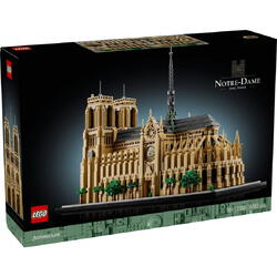 LEGO Architecture: Notre-Dame de Paris 21061, 18 ani+, 4383 piese
