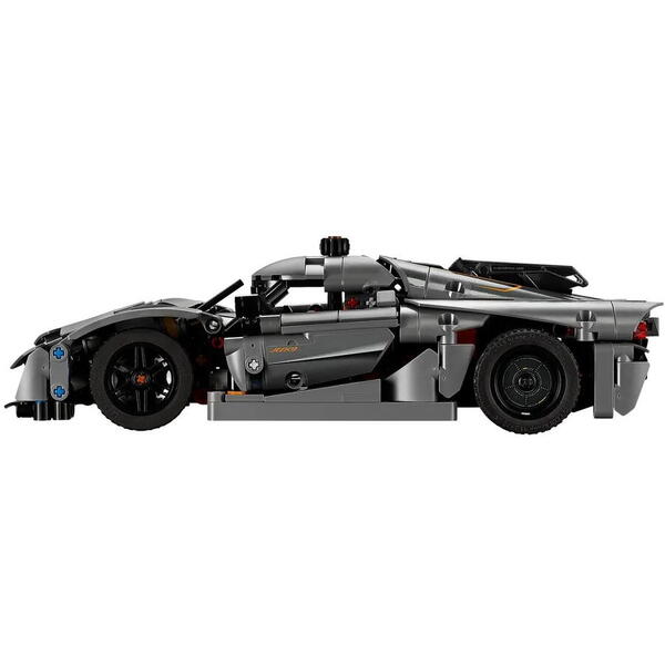 LEGO Technic: Hipermasina Koenigsegg Jesko Absolut gri 42173, 10 ani+, 801 piese