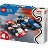 LEGO City: Masini de curse F1 Williams Racing si Haas F1 60464, 4 ani+, 92 piese