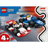 LEGO City: Masini de curse F1 Williams Racing si Haas F1 60464, 4 ani+, 92 piese
