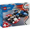 LEGO City: Masini de curse F1 Williams Racing si Haas F1 60464, 4 ani+, 92 piese